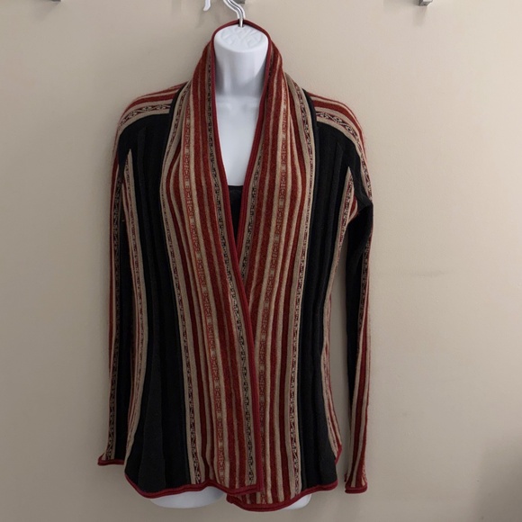 Peruvian Connection Sweaters - Peruvian Connection Cardigan Size S